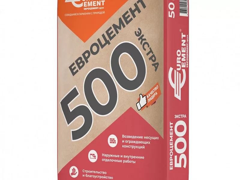 Цемент Евроцемент М500 50кг